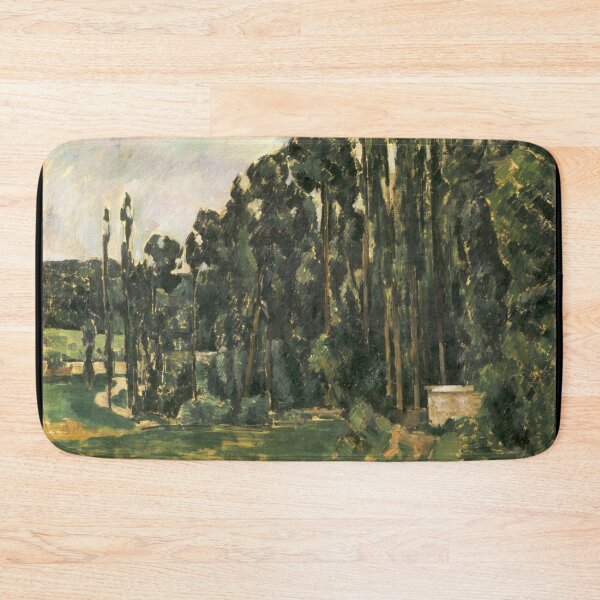 Item preview, Poplars by Paul Cézanne: Post Impressionist Landscape Wall Art Poster designed and sold by artofuniverse.