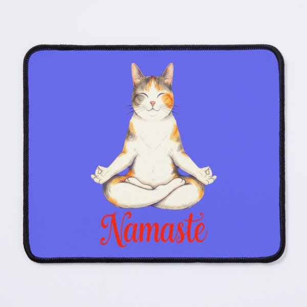 Item preview, Cool Cat Namaste Design 7 designed and sold by DigitalandPhoto.