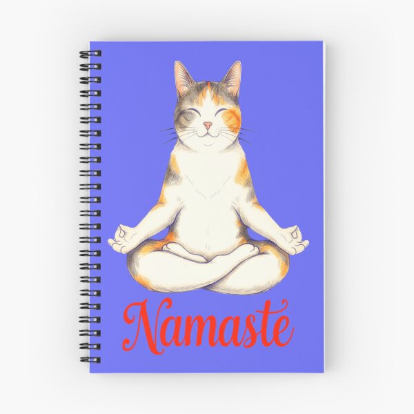 Item preview, Cool Cat Namaste Design 7 designed and sold by DigitalandPhoto.