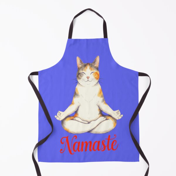 Item preview, Cool Cat Namaste Design 7 designed and sold by DigitalandPhoto.