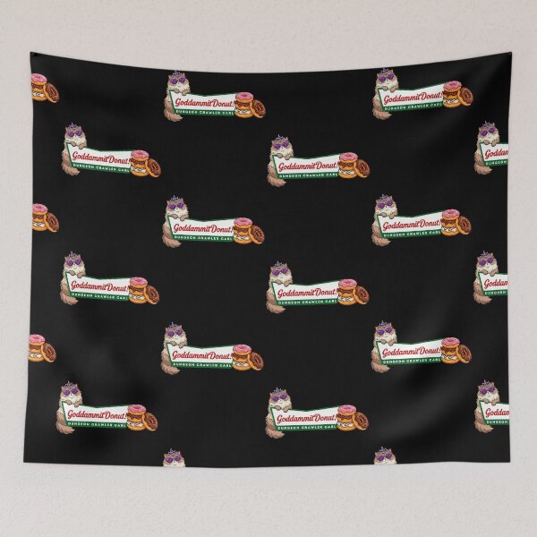 Item preview, Goddammit Donut Dungeon Crawler Carl designed and sold by hodgetronix.