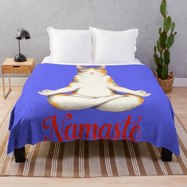 Item preview, Cool Cat Namaste Design 7 designed and sold by DigitalandPhoto.