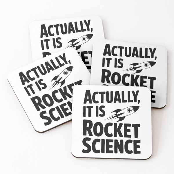 Item preview, Actually It Is Rocket Science designed and sold by Frank Ring.
