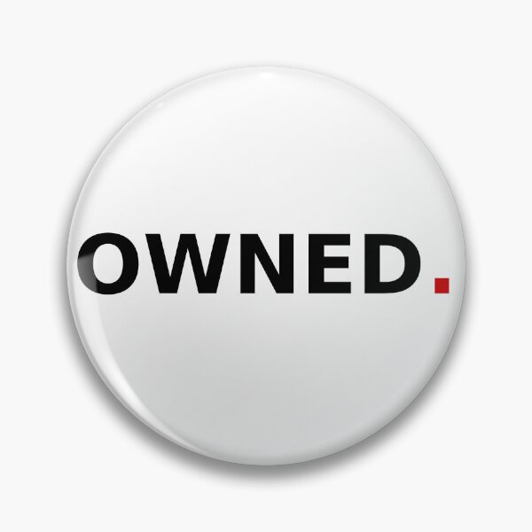 Item preview, Minimalist OWNED Typography Statement Design designed and sold by Wolf Creator.