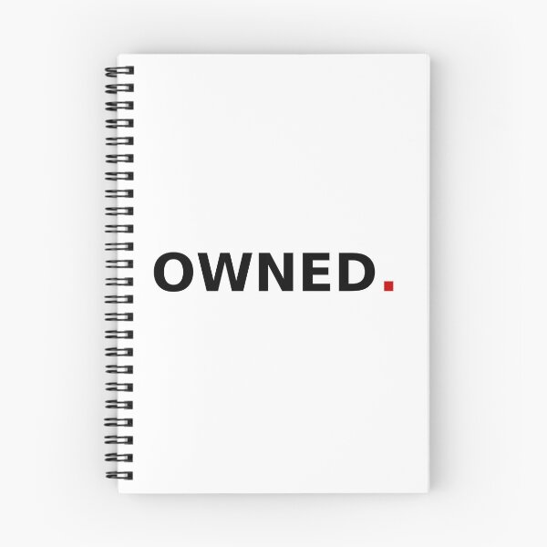 Item preview, Minimalist OWNED Typography Statement Design designed and sold by Wolf Creator.