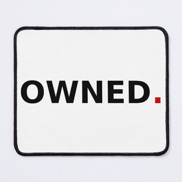 Item preview, Minimalist OWNED Typography Statement Design designed and sold by Wolf Creator.