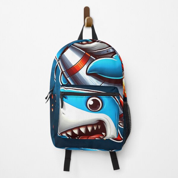 Item preview, shark towards the moon designed and sold by Artillenium.