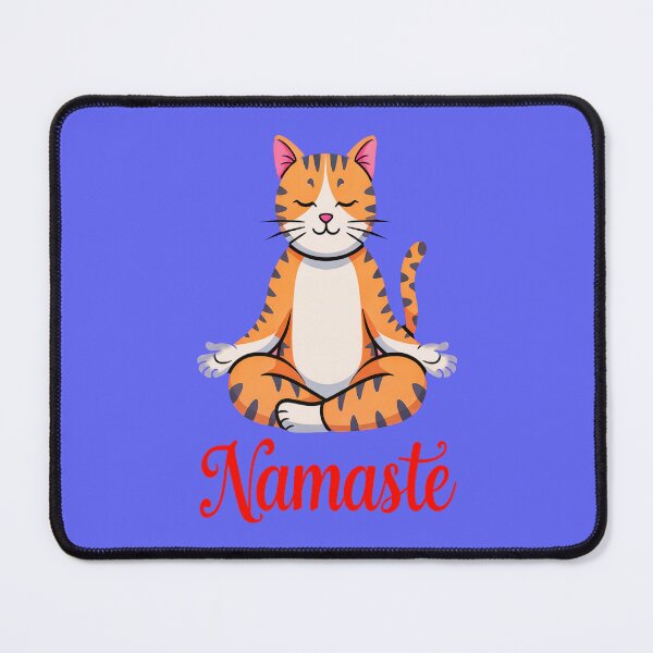 Item preview, Cool Cat Namaste Design 8 designed and sold by DigitalandPhoto.