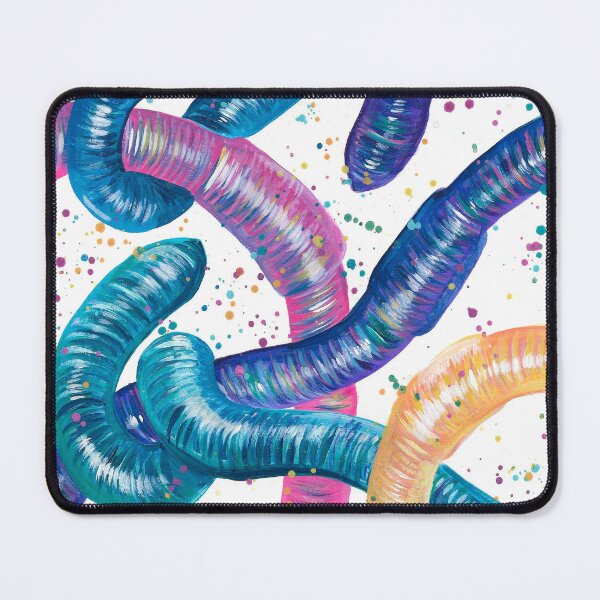 Item preview, Wiggly Worms designed and sold by EmmaLCArtShop.