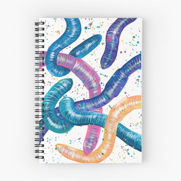 Item preview, Wiggly Worms designed and sold by EmmaLCArtShop.