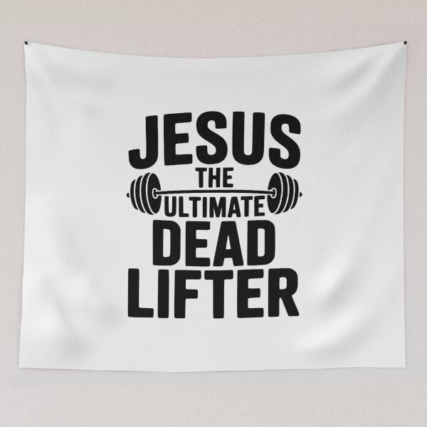 Item preview, Jesus The Ultimate Dead Lifter designed and sold by Frank Ring.