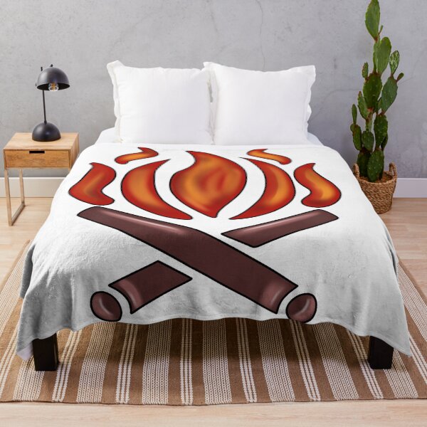 Item preview, Camping Campfire Flames designed and sold by Sartoris Art.