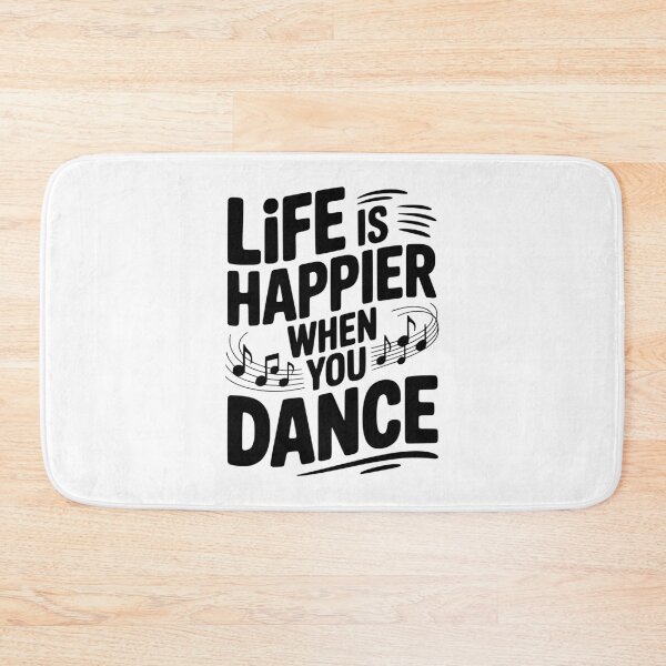 Item preview,  Life is Happier When You Dance designed and sold by Frank Ring.