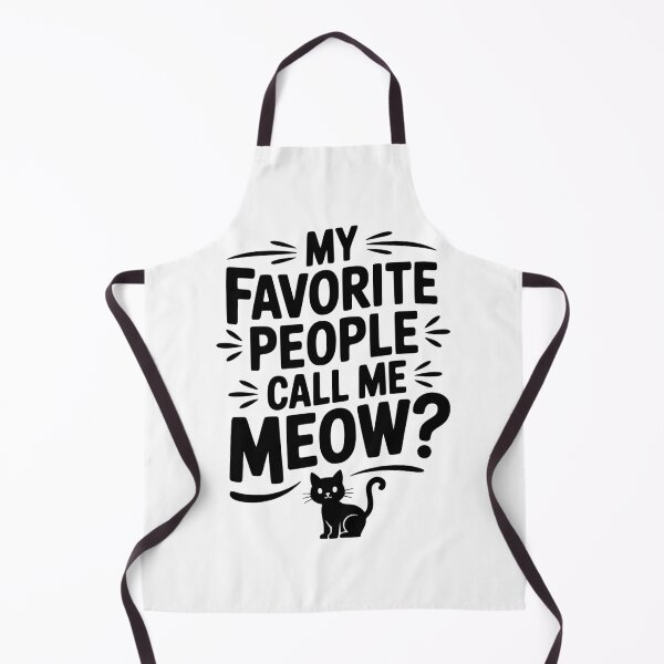 Item preview, My Favorite People Call Me Meow? designed and sold by Frank Ring.