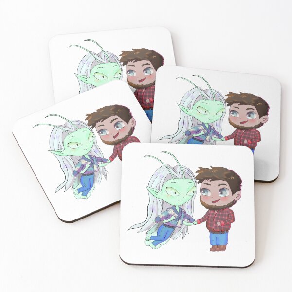 Item preview, Chibis: Zef & Bryce  designed and sold by Nik Knight Book Merch.