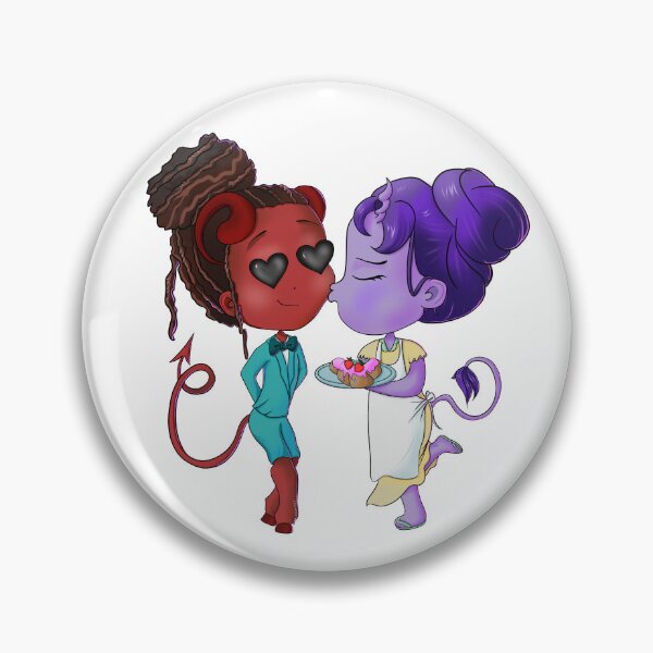 Artikelvorschau, Chibis: Glyma & Quin entworfen und verkauft von Nik Knight Book Merch.