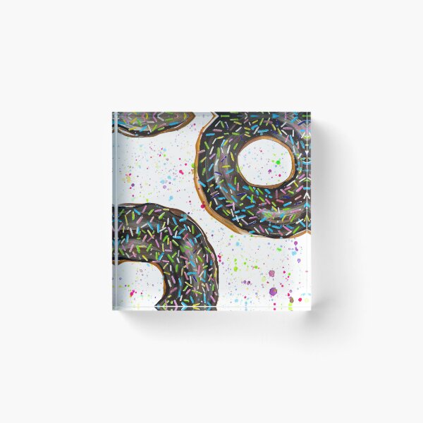 Item preview, Sprinkle Doughnuts designed and sold by EmmaLCArtShop.