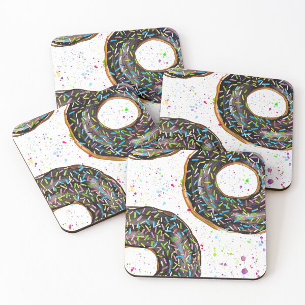 Item preview, Sprinkle Doughnuts designed and sold by EmmaLCArtShop.