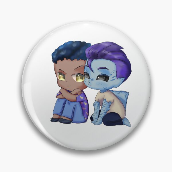 Item preview, Chibis: Toni & Jude  designed and sold by Nik Knight Book Merch.