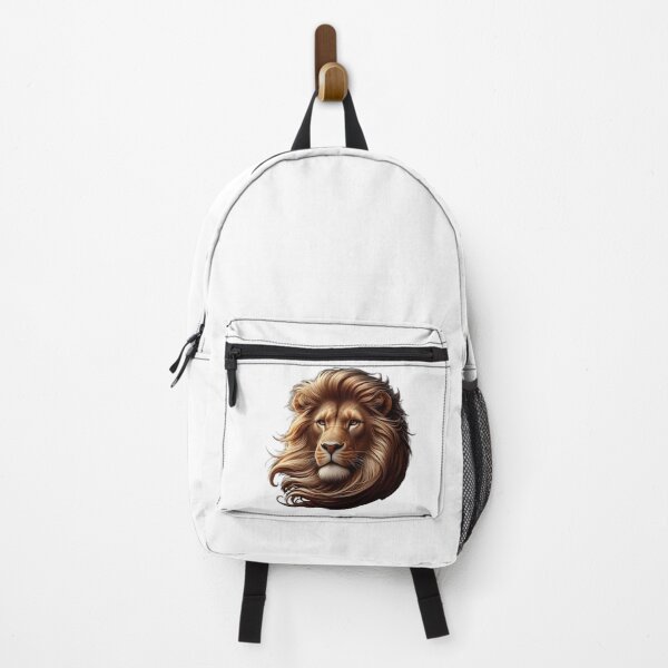 Item preview, Dark Lion Portrait Digital Art designed and sold by Zodiac Celestial Art.