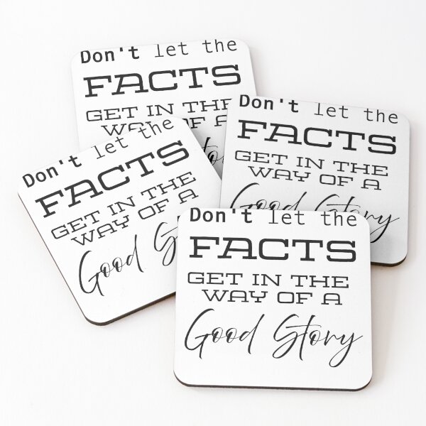 Item preview, Don't let the facts designed and sold by katgemperline.