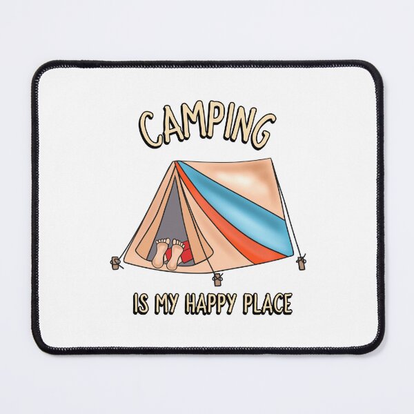 Item preview, Funny Camping Is My Happy Place designed and sold by Sartoris Art.