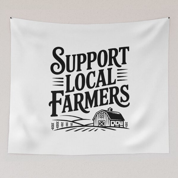 Item preview, Support Local Farmers designed and sold by Frank Ring.