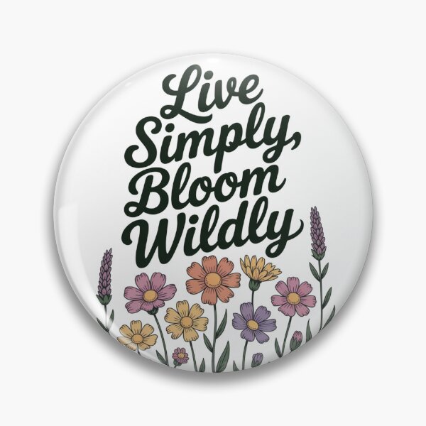 Item preview, Live Simply Bloom Wildly Meadow Flowers designed and sold by proearth2022.