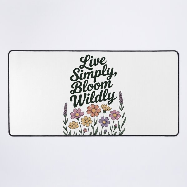 Item preview, Live Simply Bloom Wildly Meadow Flowers designed and sold by proearth2022.