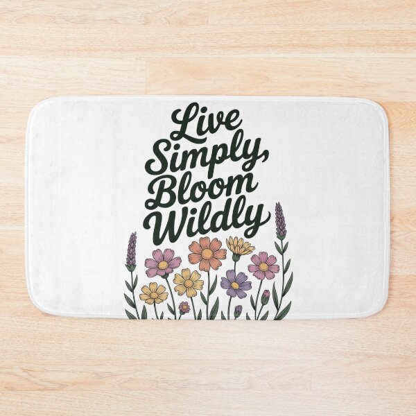Item preview, Live Simply Bloom Wildly Meadow Flowers designed and sold by proearth2022.