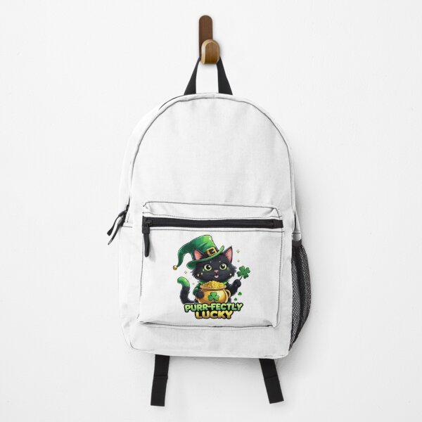 Item preview, Purr-fectly Lucky Shamrock Cat - St. Patrick's Day designed and sold by nuwanari.