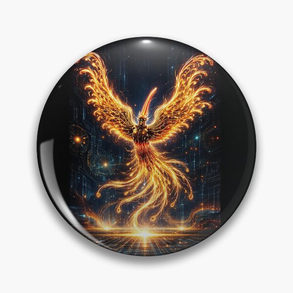 Item preview, phoenix designed and sold by NubesDesignCH.