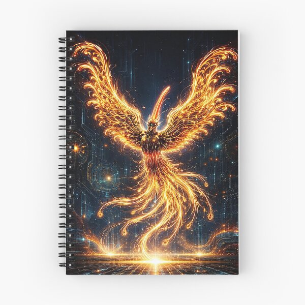 Item preview, phoenix designed and sold by NubesDesignCH.