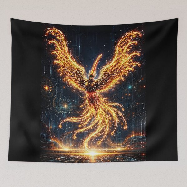 Item preview, phoenix designed and sold by NubesDesignCH.