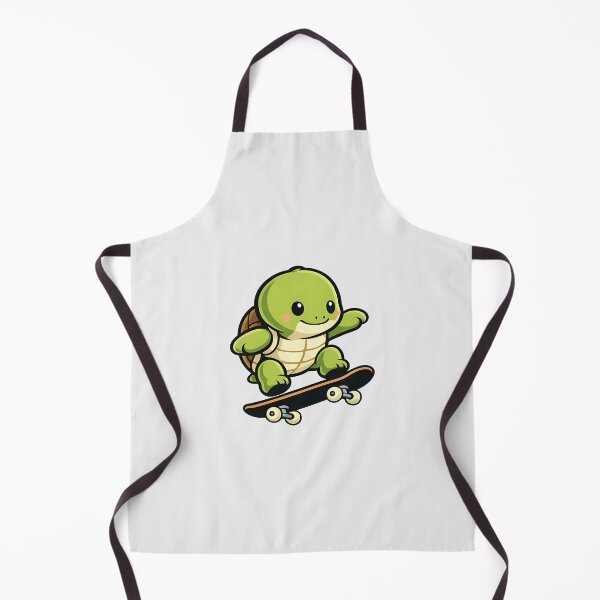 Item preview, Cute Turtle Skateboard Ollie designed and sold by Ombrya.