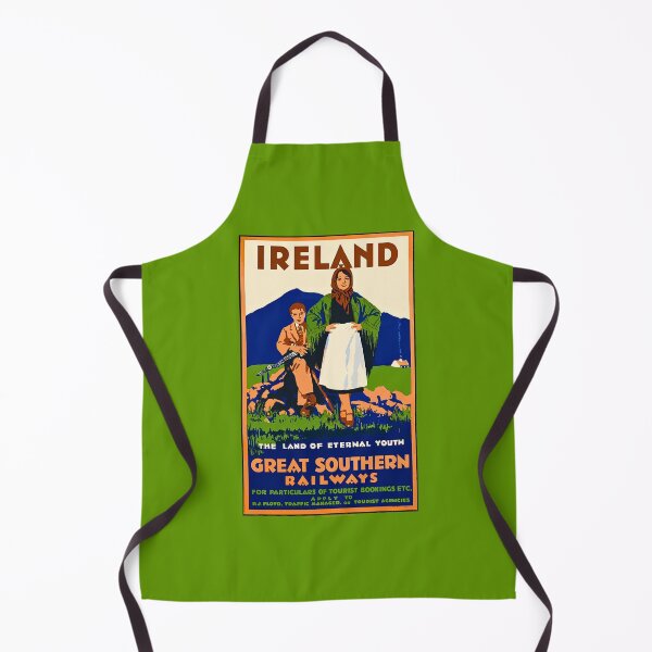 Item preview, Ireland Vintage Irish Travel Poster Great Southern Railways designed and sold by theflandonian.
