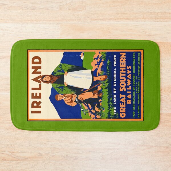 Item preview, Ireland Vintage Irish Travel Poster Great Southern Railways designed and sold by theflandonian.