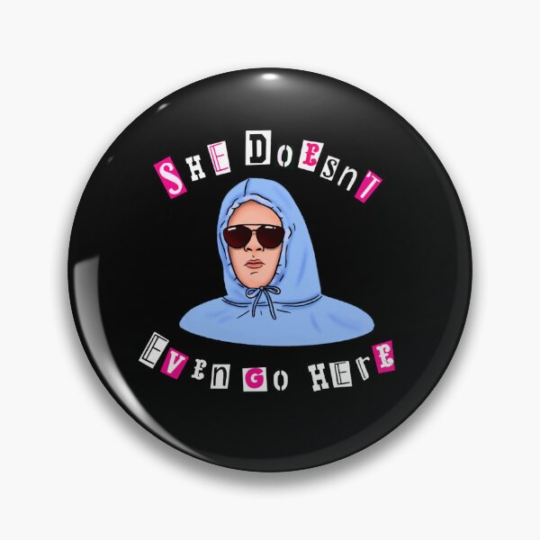 Item preview, Mean Girls Quote – “She Doesn’t Even Go Here” with Damian Illustration designed and sold by 7SKIES.