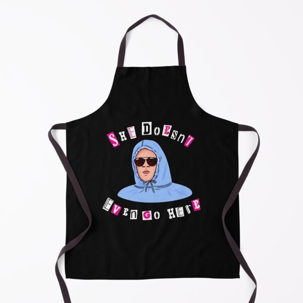 Artikelvorschau, Zitat aus „Mean Girls“ – „Sie gehört hier gar nicht hin“ mit Illustration von Damian entworfen und verkauft von 7SKIES.