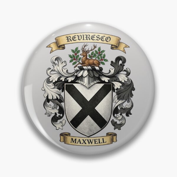 Item preview, The Maxwell Family Coat of Arms designed and sold by BagTown Clans.