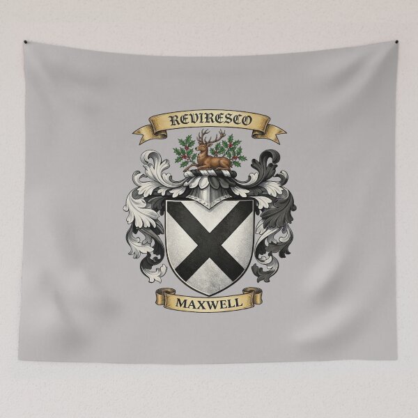 Item preview, The Maxwell Family Coat of Arms designed and sold by BagTown Clans.