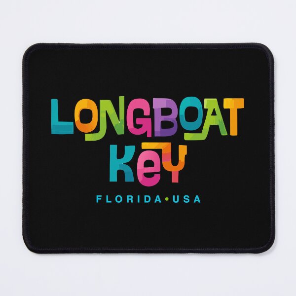 Item preview, Longboat Key Florida Retro Tropical Design designed and sold by Futurebeachbum.