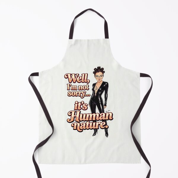 Item preview, Human Nature Retro Aesthetic Girl in Black Latex Suit Pop Art designed and sold by Hen-C-Art.