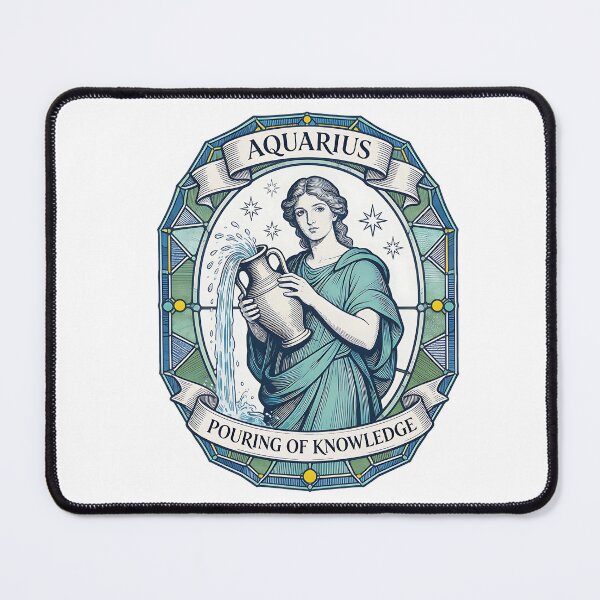 Item preview, AQUARIUS. Pouring of Knowledge. designed and sold by Birdie and Flynn.