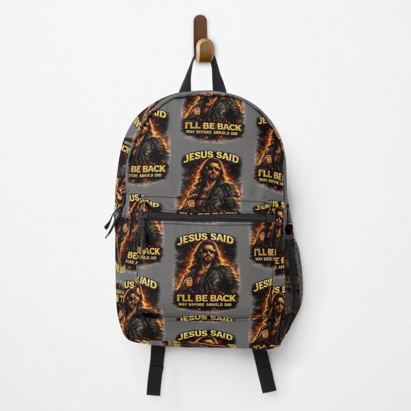 Item preview, Jesus said I’ll be back way before Arnold did designed and sold by FTLOG.