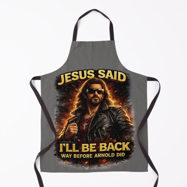 Item preview, Jesus said I’ll be back way before Arnold did designed and sold by FTLOG.