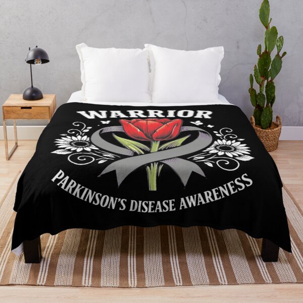 Item preview, Parkinsons Disease Awareness Gray Ribbon Warrior Women Men designed and sold by clothesy7.