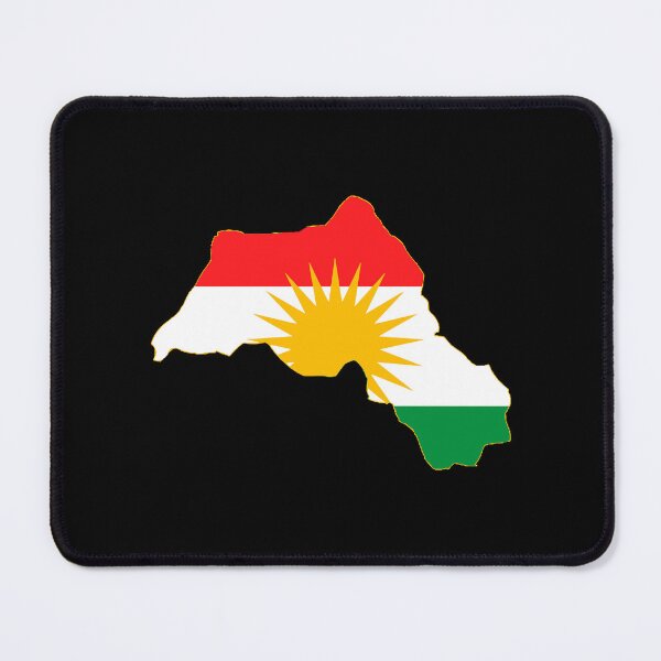 Item preview, Flag Map of Kurdistan designed and sold by DreamBrushy.