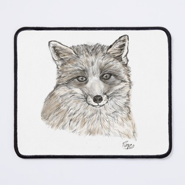 Item preview, Fox Portrait – Wildlife Illustration designed and sold by hopenoli_art.