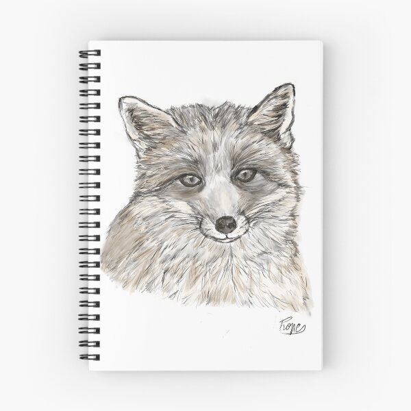 Item preview, Fox Portrait – Wildlife Illustration designed and sold by hopenoli_art.